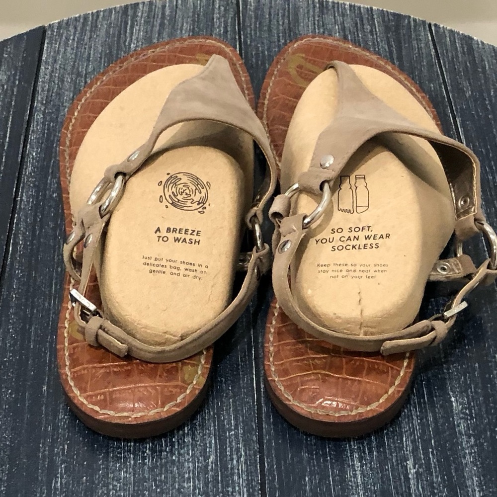 Sam Edelman Suede Sandals - Picture 5 of 6